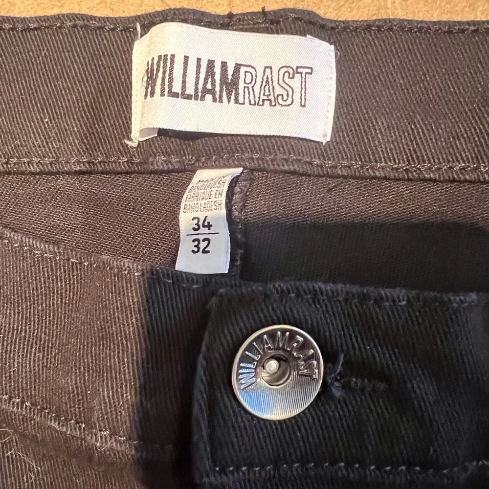William Rast Men's Black Jeans - Picture 5 of 9